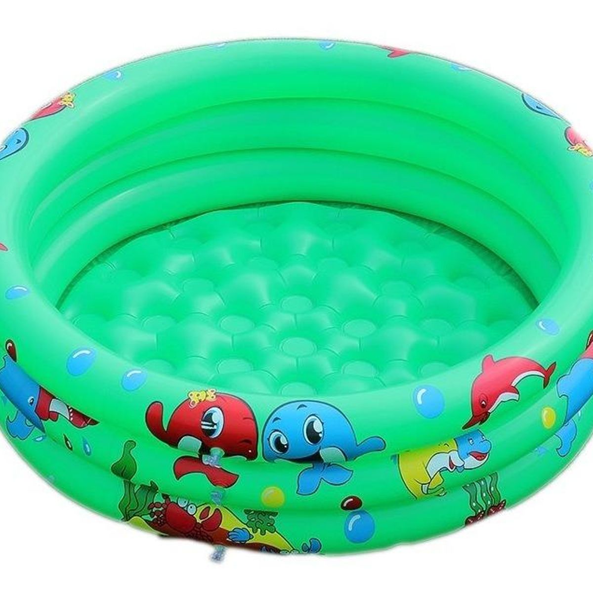GENERICO - Divertida Piscina Inflable Infantil con Estampados Marinos 150x40 cm