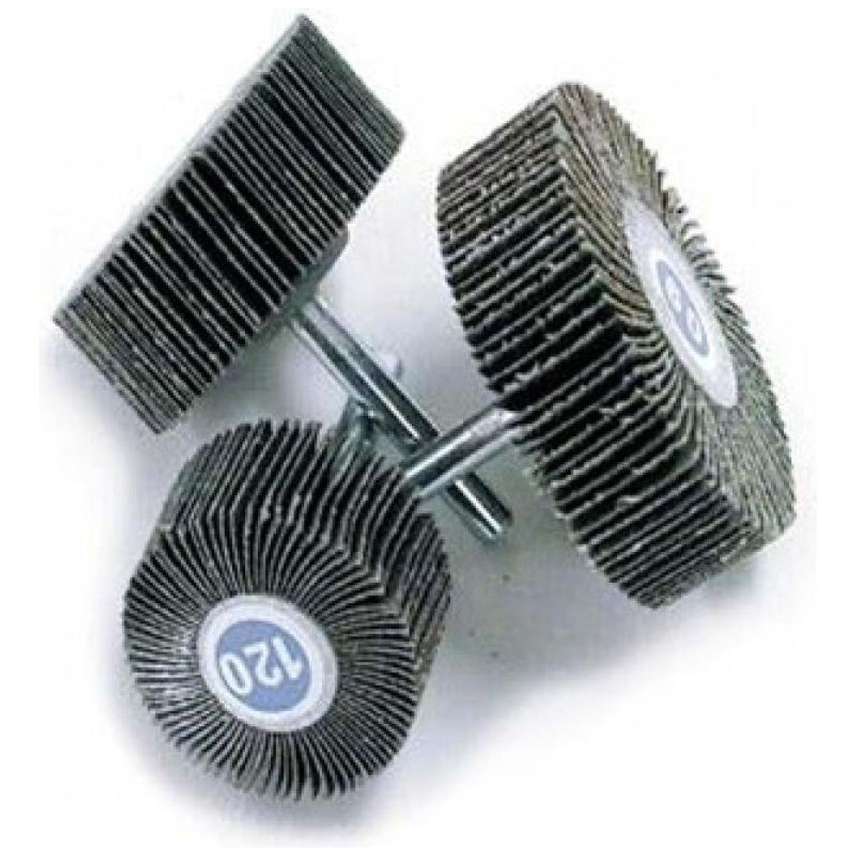 GENERICO - Rueda Abrasiva 40mm Grano Fino 120 para Acabados Precisos