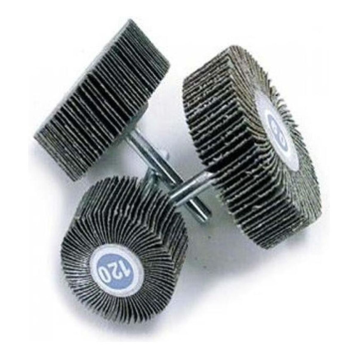 GENERICO - Rueda Abrasiva 40mm Grano Fino 120 para Acabados Precisos