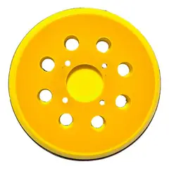 GENERICO - Almohadilla de Lijado Flexible con 8 Agujeros y Clavos