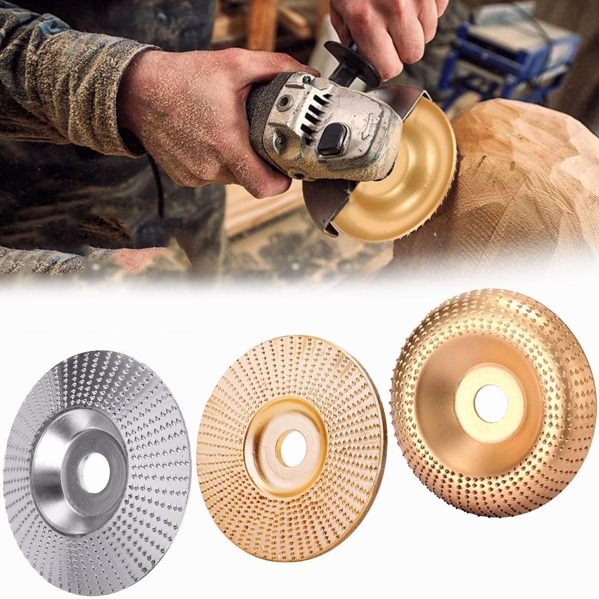 GENERICO - Disco Abrasivo Multiusos para Amoladora en Talla de Madera