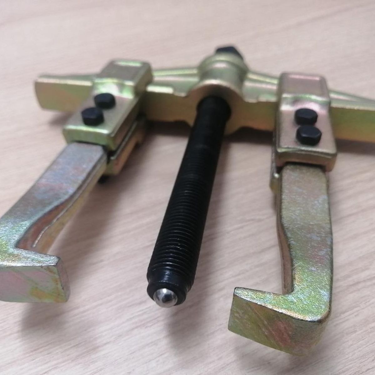 GENERICO - Extractor de poleas con 2 garras y tornillos de acero 4