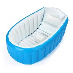 GENERICO - Tina Inflable para Pequeños Ideal para Diversión Acuática