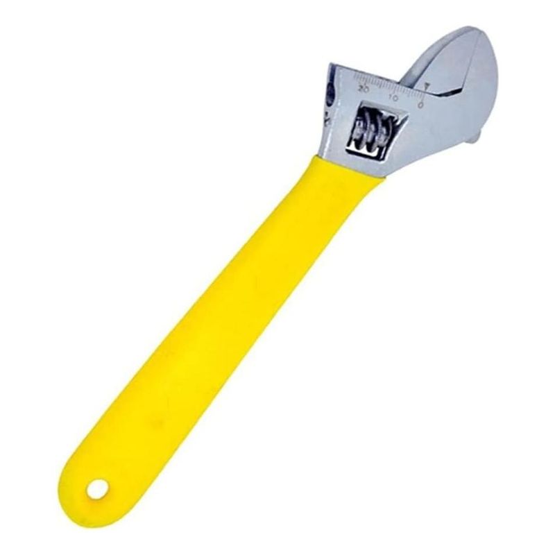 GENERICO - Llave Ajustable de 12 con Mango Ergonómico Antideslizante