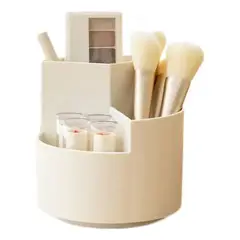 GENERICO - Organizador Giratorio para Maquillaje y Artículos de Oficina