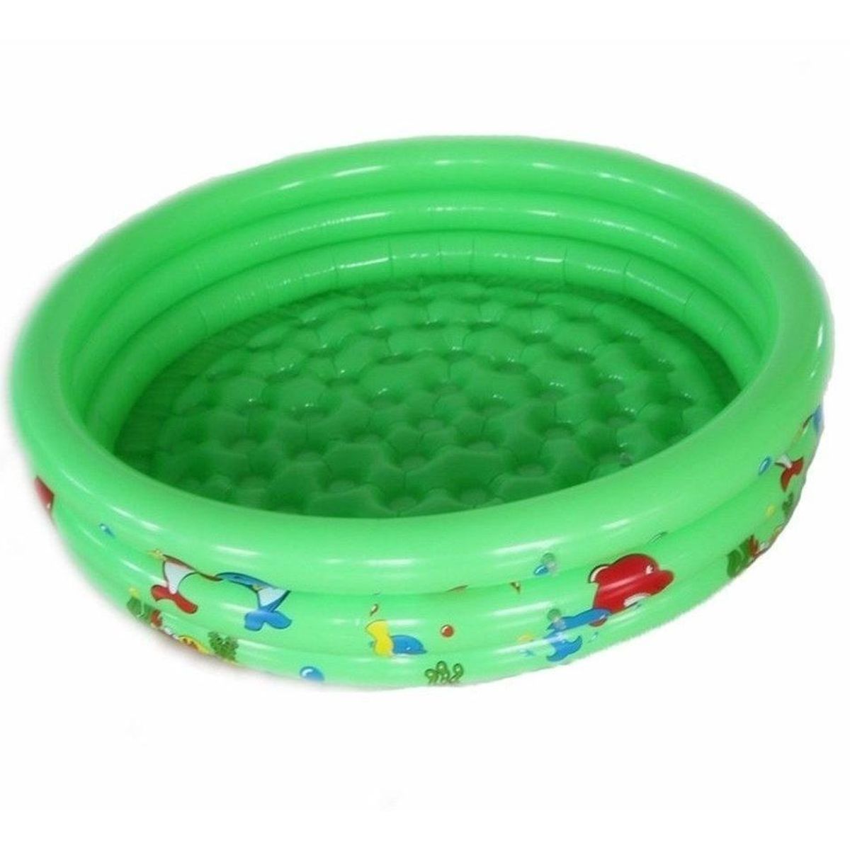 GENERICO - Piscina Inflable de PVC para Bebés 3 Anillos 140 cm Diversión
