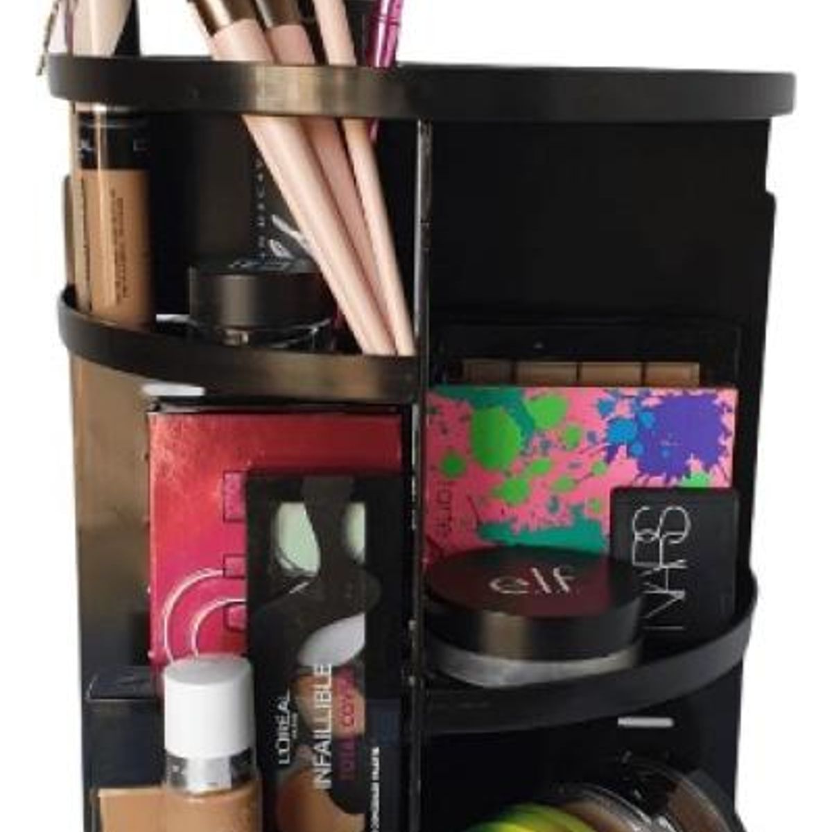 GENERICO - Organizador Giratorio 360 para Maquillaje y Cosméticos
