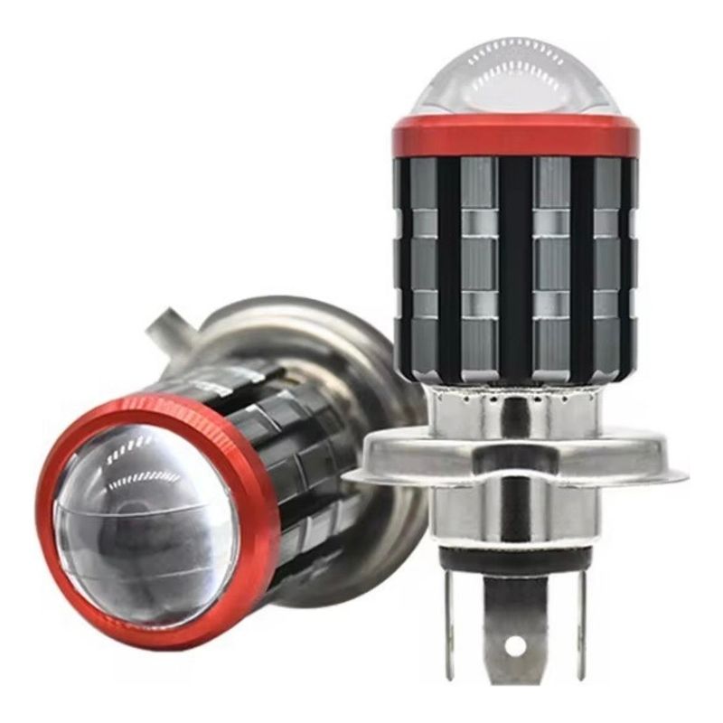 GENERICO - Ampolleta LED H4 Dúo Color Blanco y Ámbar Súper Brillante