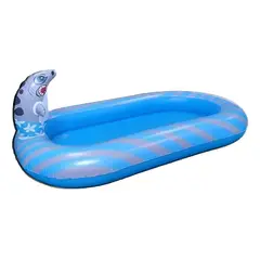 GENERICO - Piscina Rociadora Inflable para Niños con Monito Juguetón.