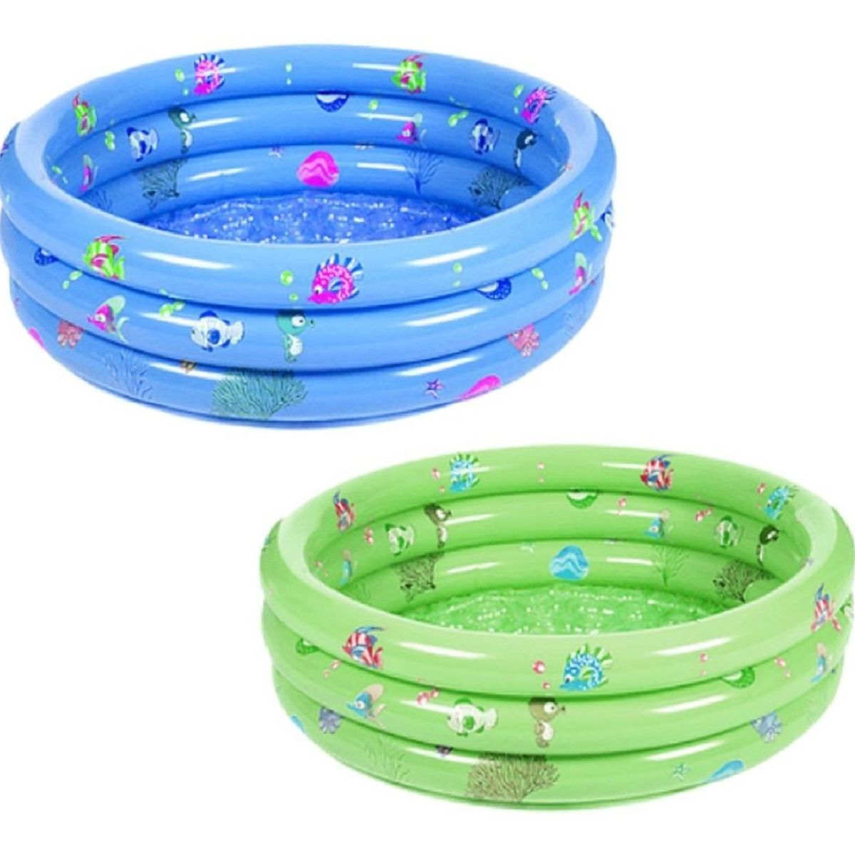 GENERICO - Piscina Inflable Redonda de Tres Anillos para Niños 140x40