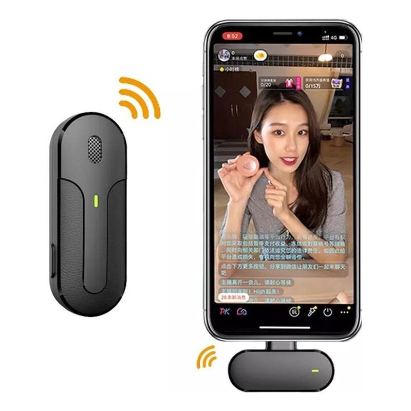GENERICO - Micrófono Lavalier Inalámbrico Omnidireccional para iPhone
