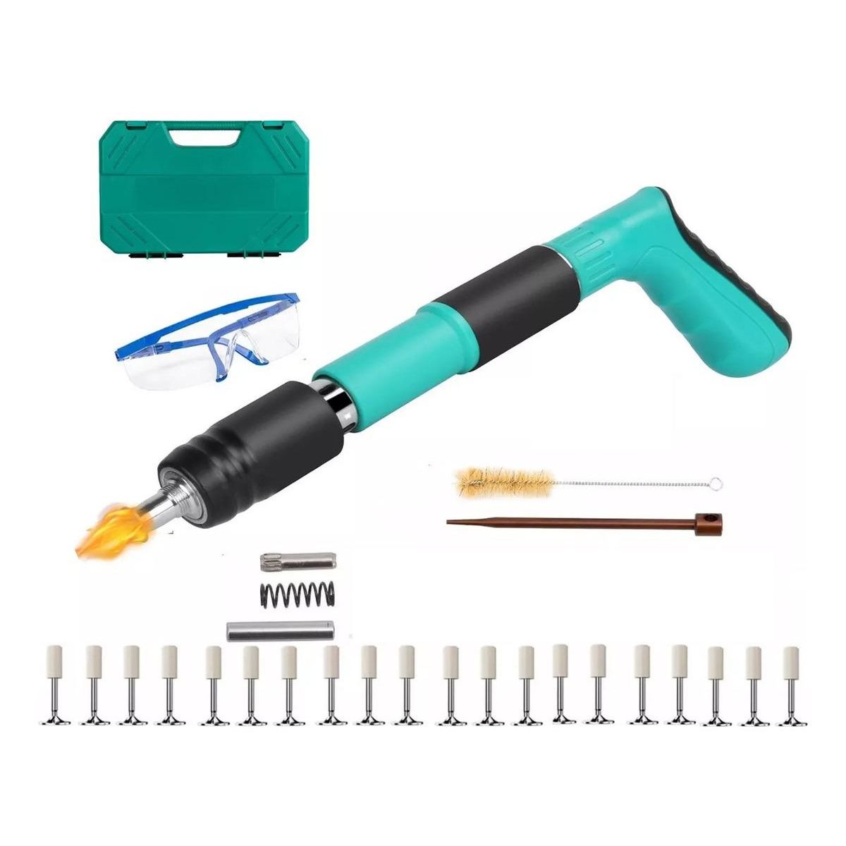 GENERICO - Clavadora Manual Portátil para Paredes y Tuberías 20 Clavos