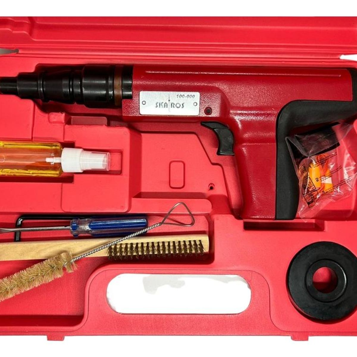 GENERICO - Martillo de Disparo Profesional Calibre 27 con Accesorios