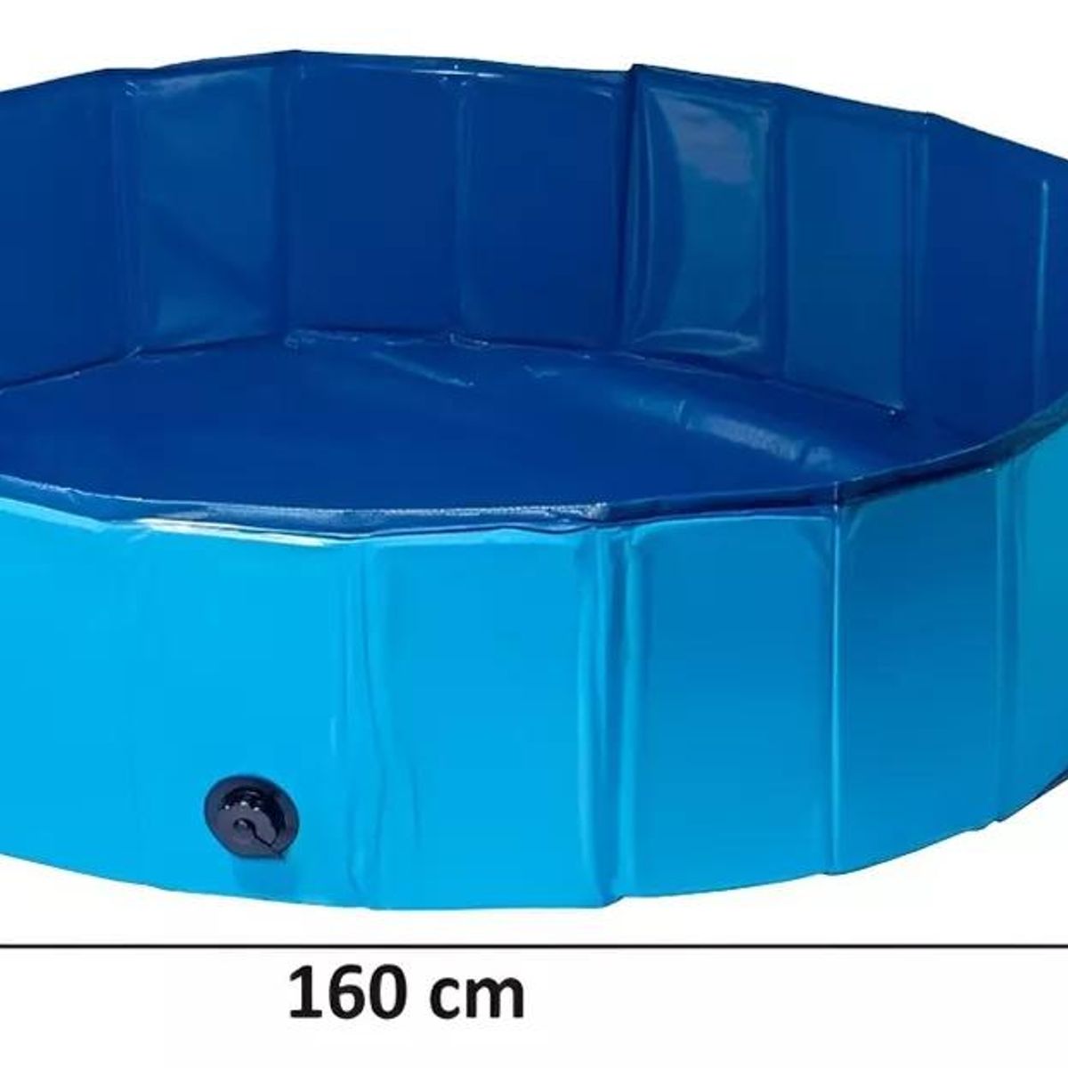 GENERICO - Piscina Plegable para Perros Azul Diversión Acuática Verano