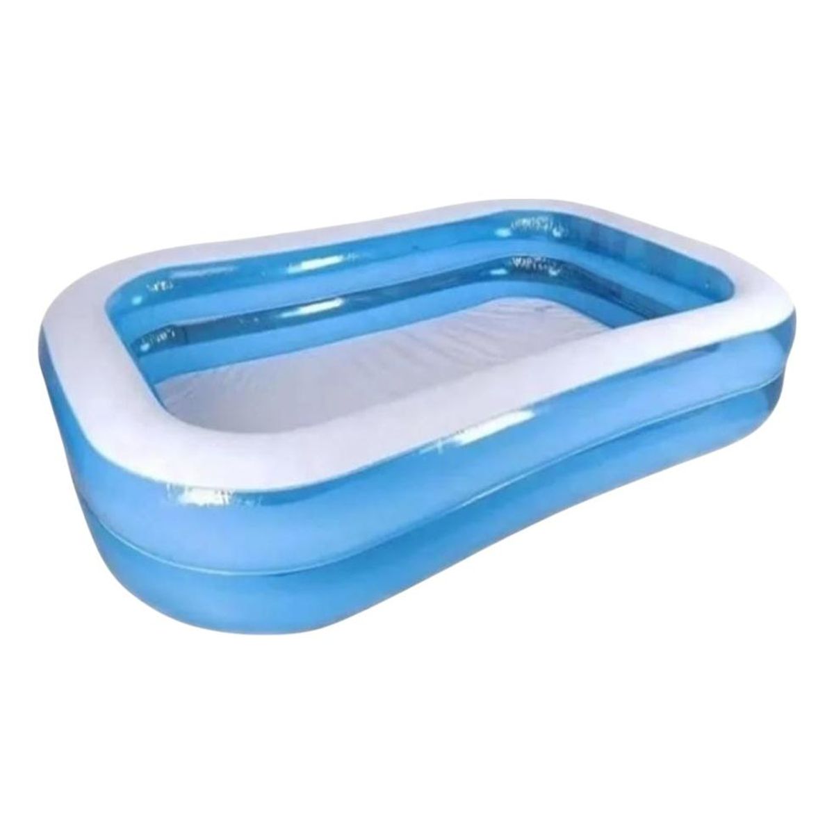 GENERICO - Piscina Inflable Rectangular 262m para Diversión Familiar.