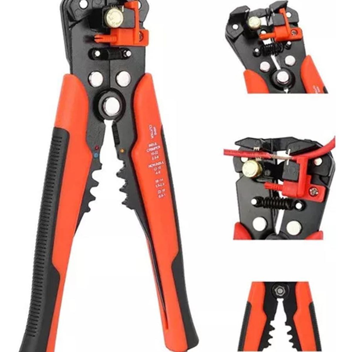 GENERICO - Alicate Pelacables Automático con Mango Antideslizante