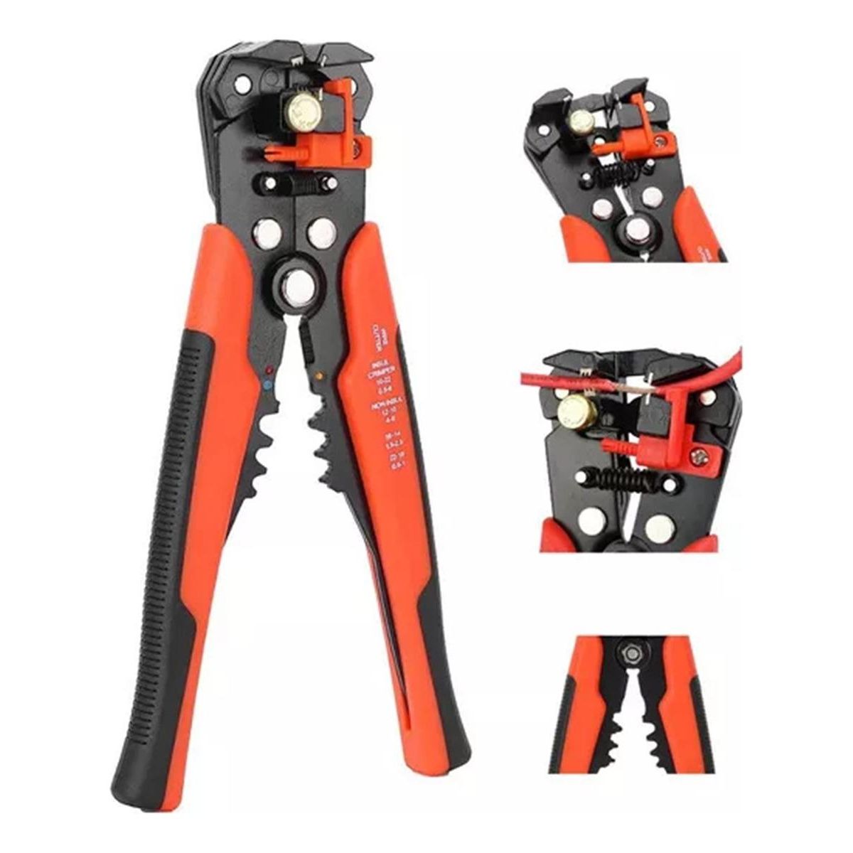 GENERICO - Alicate Pelacables Automático con Mango Antideslizante