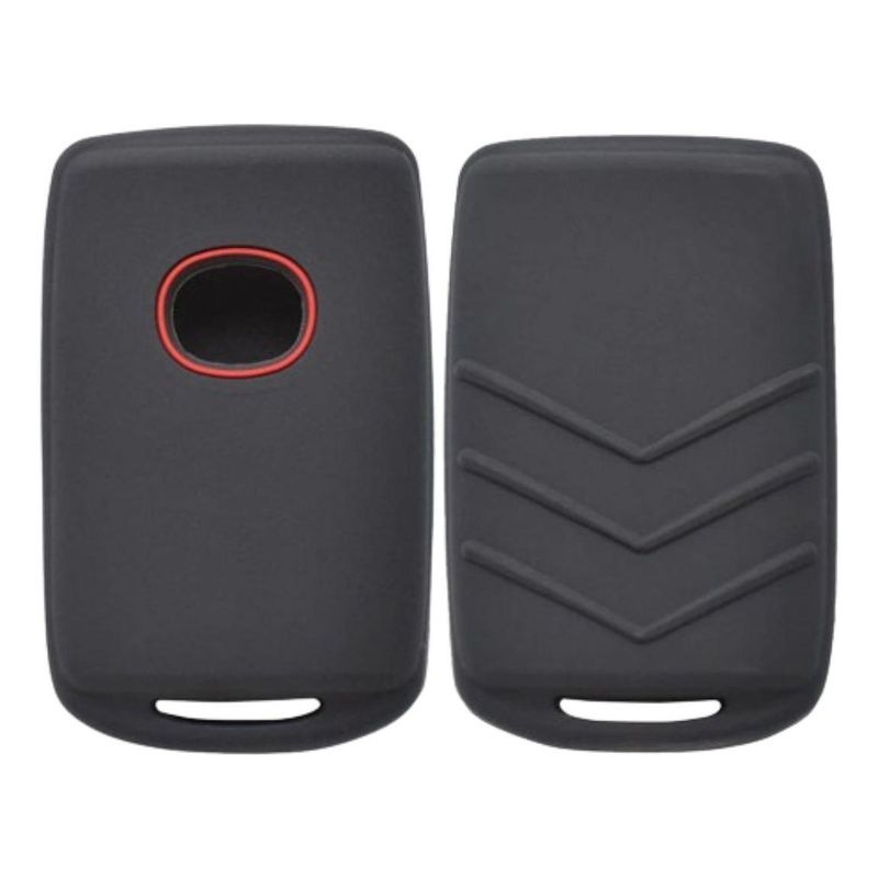 GENERICO - Funda Protectora de Silicona para Llaves de Auto 4 Botones