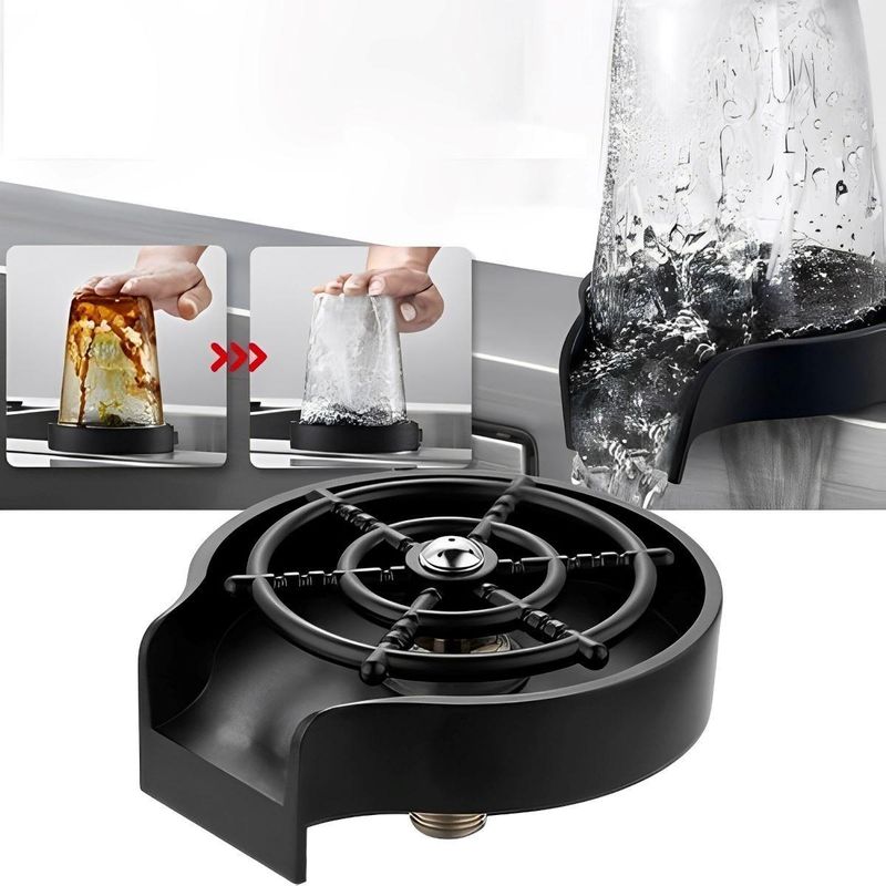 GENERICO - Lavadora Automática de Vasos con Chorro de Agua a Presión