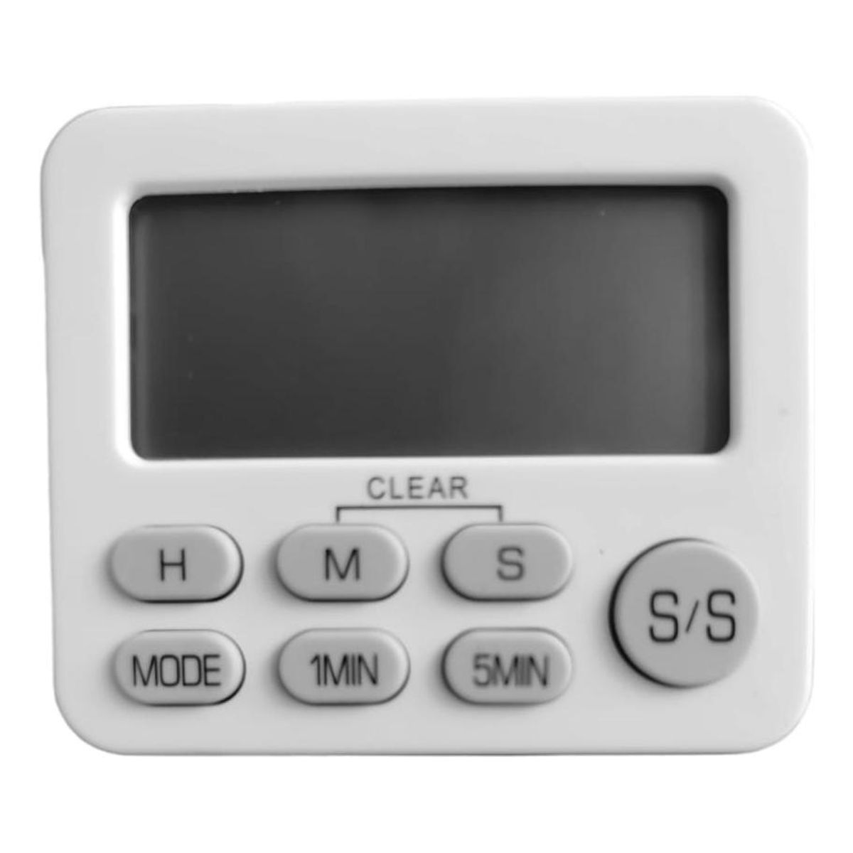 GENERICO - Temporizador Digital con Pantalla Grande y Soporte Magnético