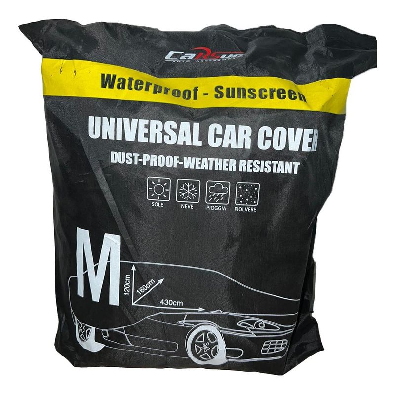 GENERICO - Funda Impermeable para Auto con Protección UV y Reflectantes
