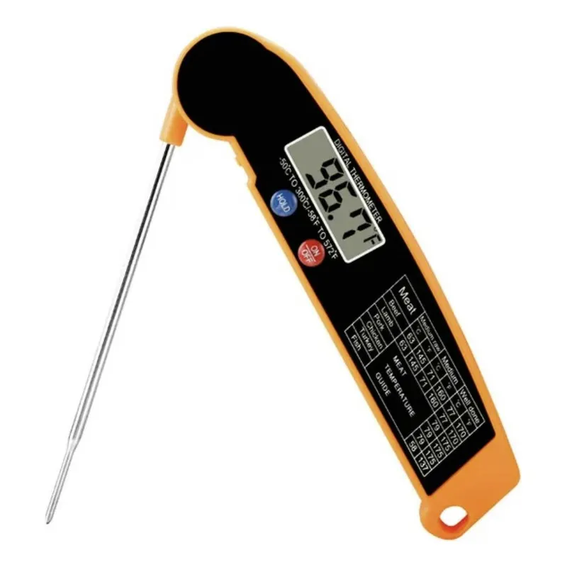 GENERICO - Termómetro Digital Instantáneo para Cocinar Carnes Perfectas