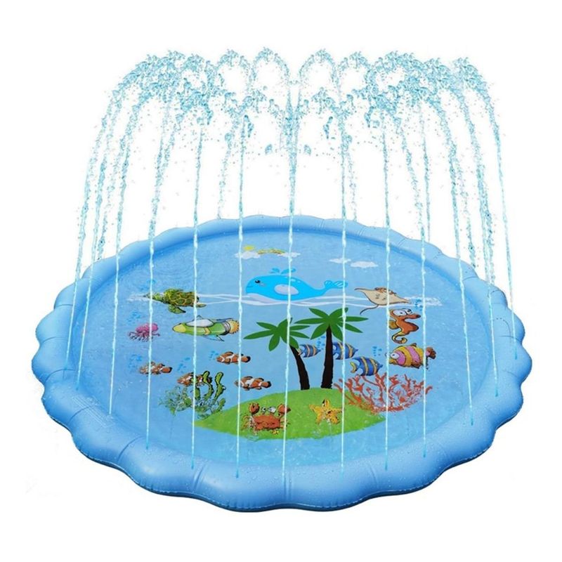 GENERICO - Almohadilla Inflable de Rociadores para Diversión Acuática Infantil