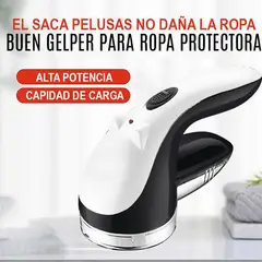 GENERICO - Quitapelusas Recargable para Ropa y Muebles de Plástico