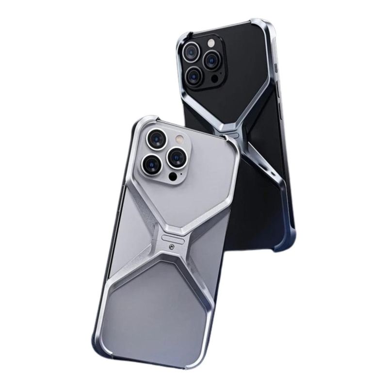 GENERICO - Funda de Aluminio Premium para iPhone 14 Pro Impermeable