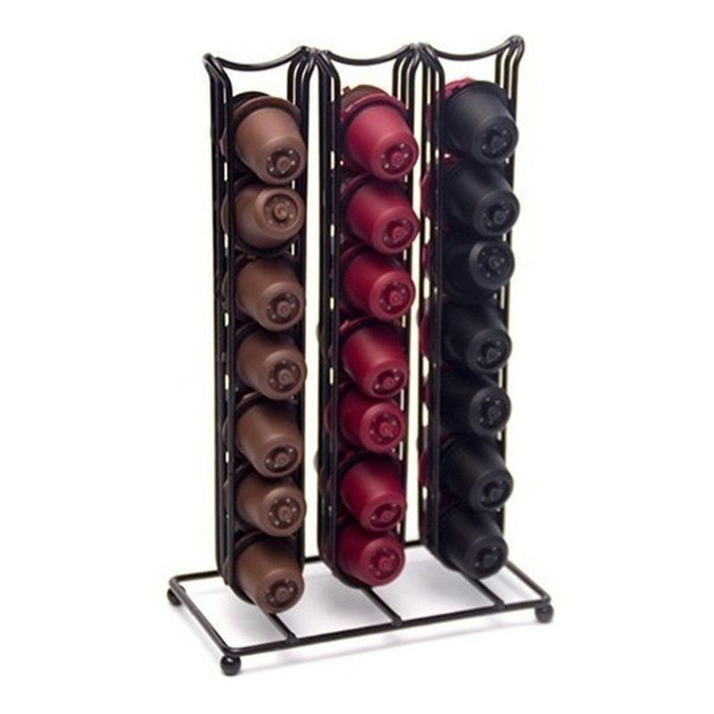 GENERICO - Organizador de Café para 42 Cápsulas Nespresso en Metal