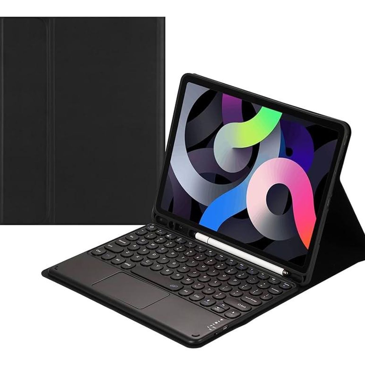 GENERICO - Funda con Teclado y Touchpad para iPad 102 Pulgadas