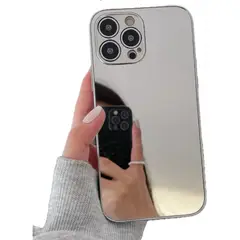 GENERICO - Carcasa Espejo Plateada para iPhone 6 y 6S Resistente