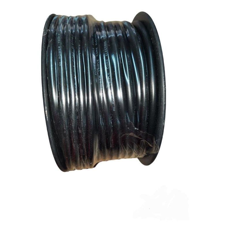 GENERICO - Cable Automotriz 3 Polos de 50 Mts Ideal para Conexiones
