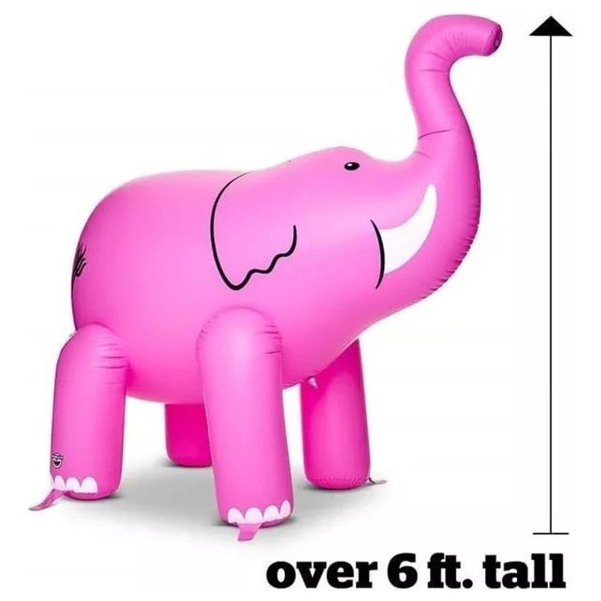 GENERICO - Elefante Inflable Rociador de Agua para Diversión Verano