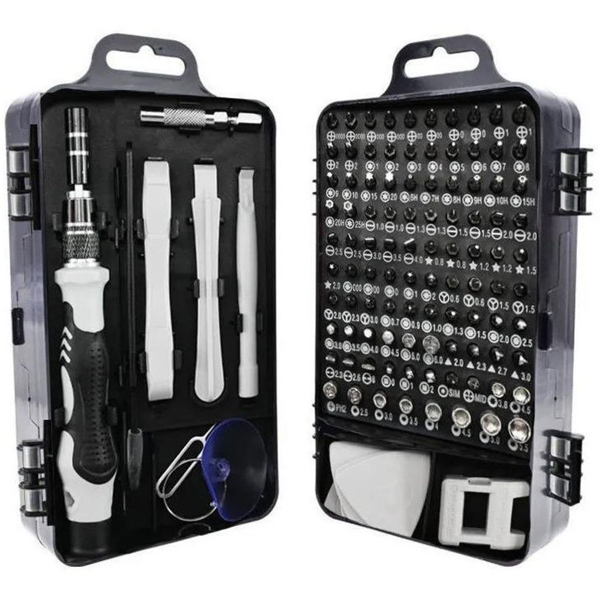 GENERICO - Juego de Destornilladores de Precisión 117 Piezas Versátil