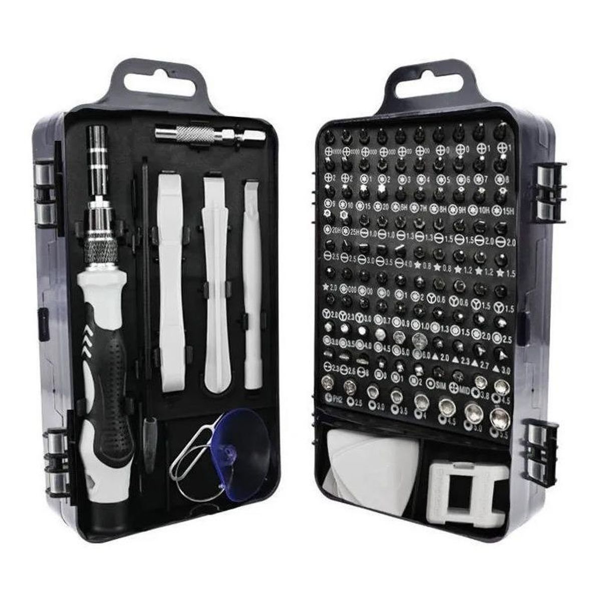 GENERICO - Juego de Destornilladores de Precisión 117 Piezas Versátil