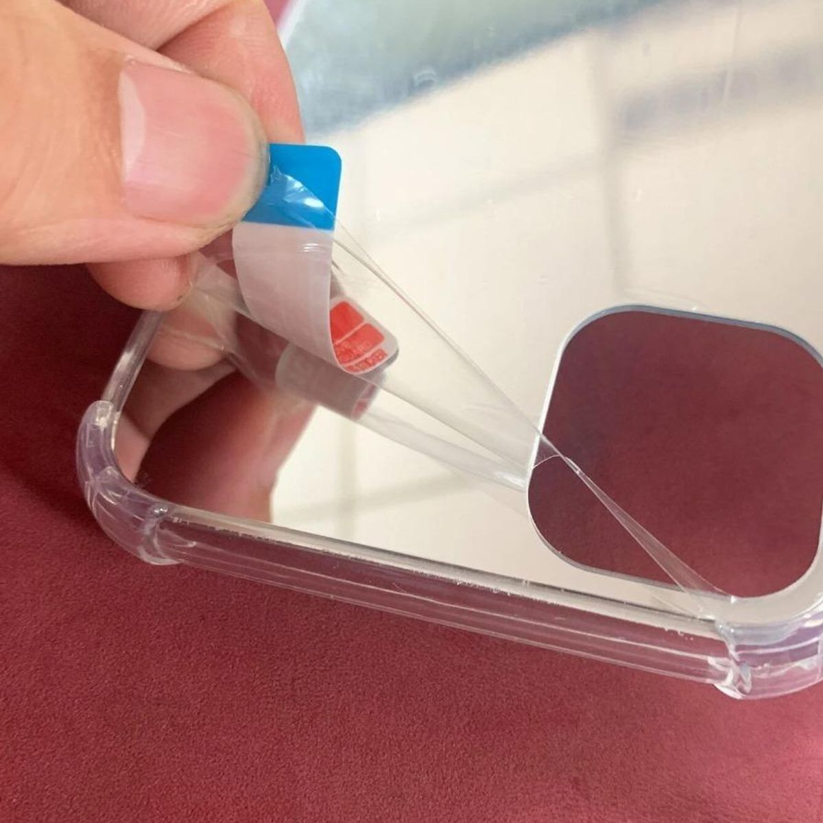 GENERICO - Funda Espejo Protectora Rosada para iPhone 7 y 8 Plus