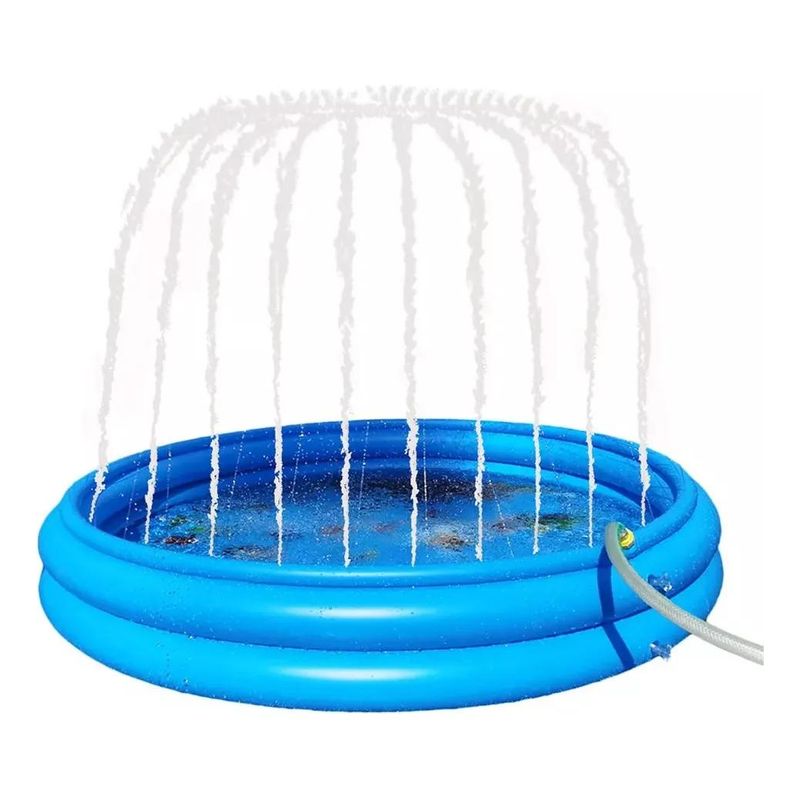 GENERICO - Piscina Inflable Redonda para Niños con Diseño Divertido
