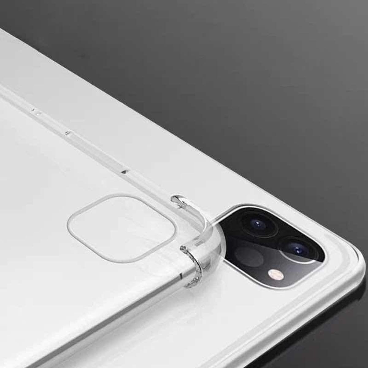 GENERICO - Carcasa Flexible Transparente con Esquinas Reforzadas para iPad