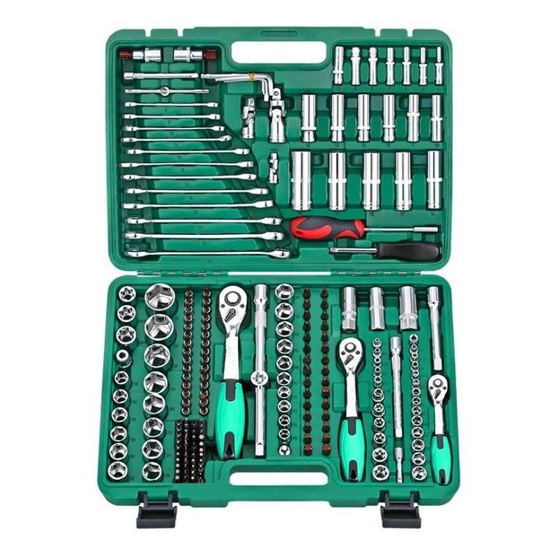 GENERICO - Juego Completo de Herramientas con 216 Piezas para Reparaciones