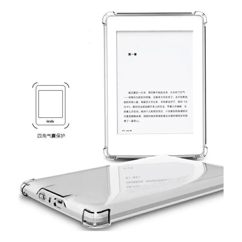 GENERICO - Funda Silicona Transparente para Protección Kindle Paperwhite