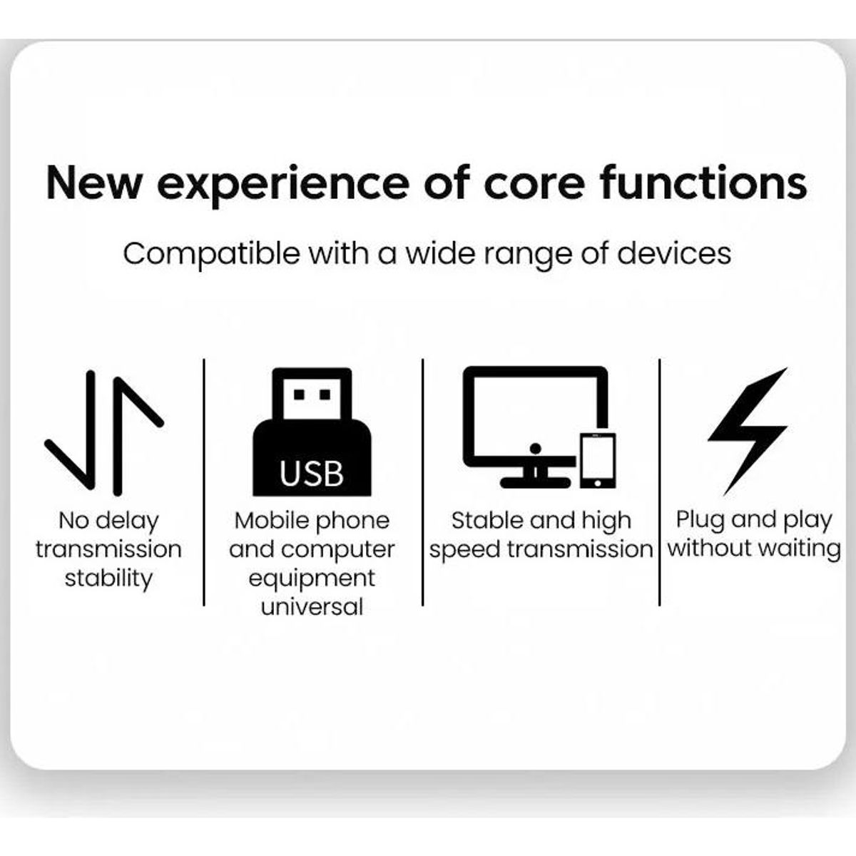 GENERICO - Lector 4 en 1 para Tarjetas SD y TF con Conectividad USB
