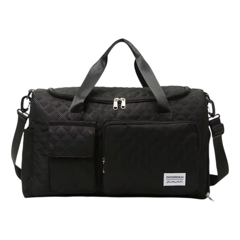 GENERICO - Bolso de Viaje Compacto Resistente e Impermeable Negro