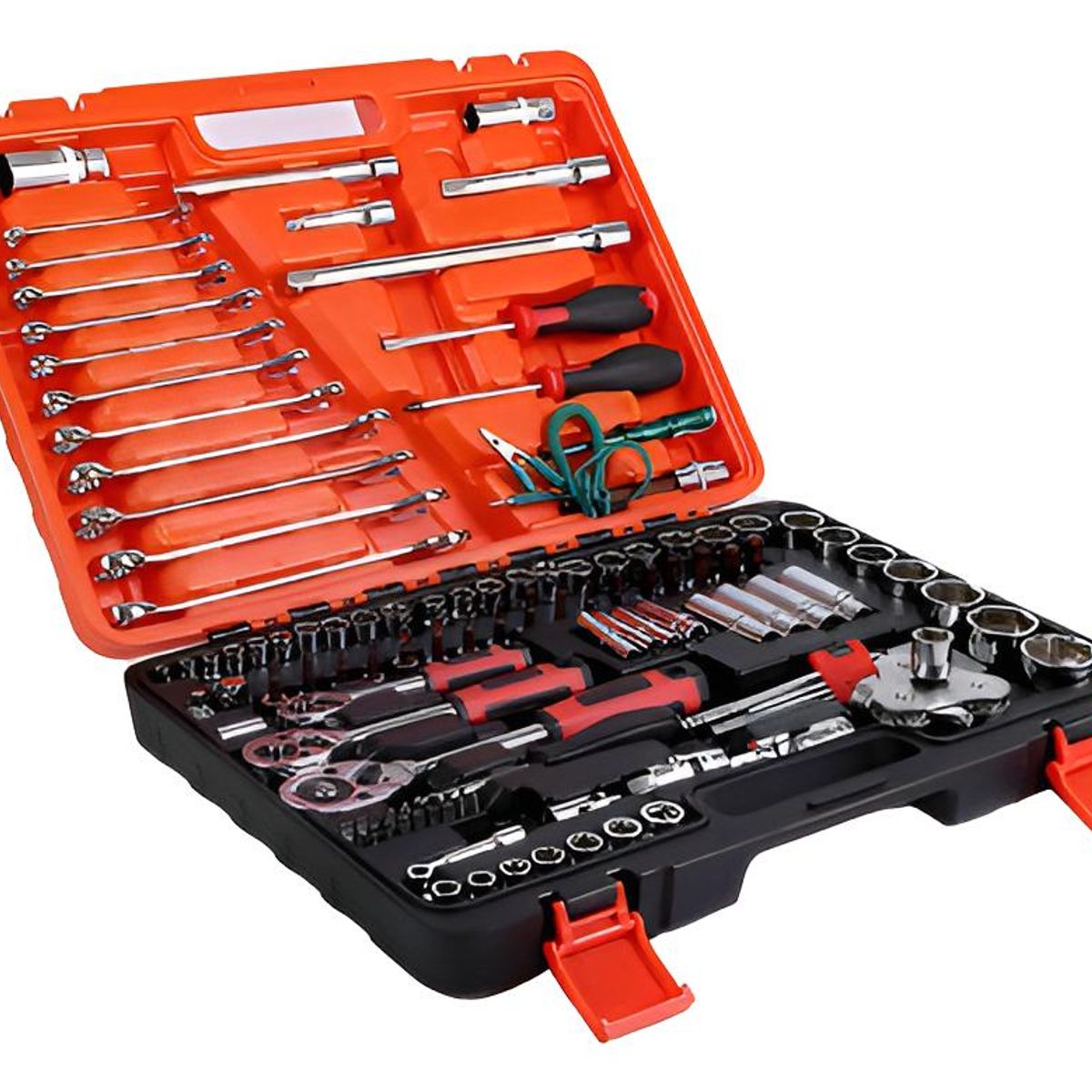 GENERICO - Juego de Herramientas Completo de 121 Piezas con Estuche