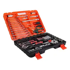 GENERICO - Juego de Herramientas Completo de 121 Piezas con Estuche