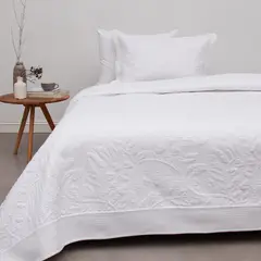 ROYAL SUPREME - Quilt Algodón White