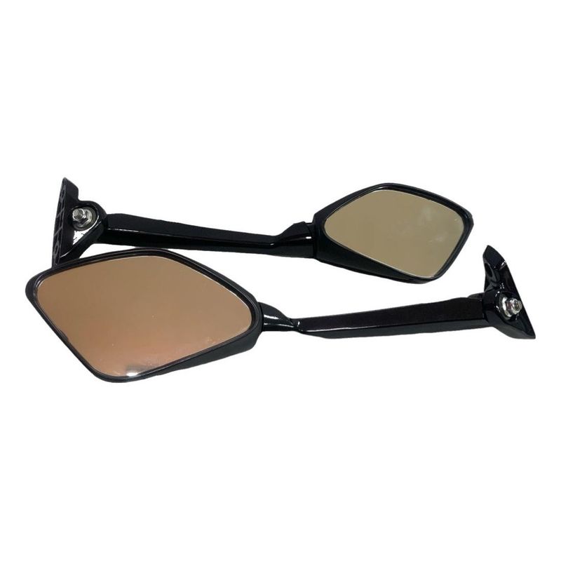 GENERICO - Espejos para Moto Gixxer 150 Diseño Esportivo y Resistente