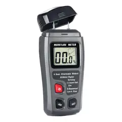 GENERICO - Medidor de Humedad de Madera Digital Compacto y Portátil