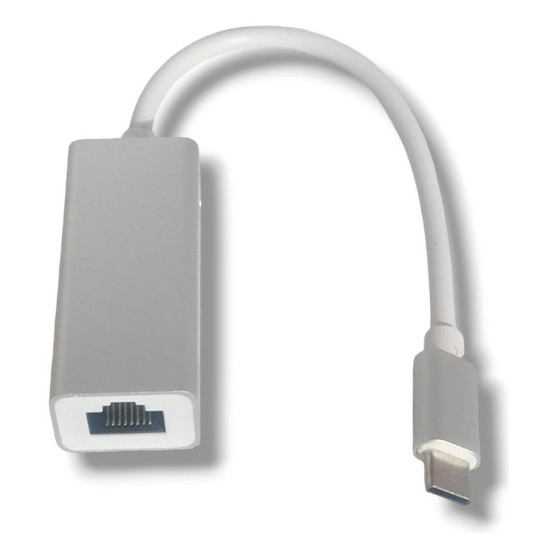 GENERICO - Adaptador USB-C a RJ45 Gigabit para Internet Estable 1000 Mbps