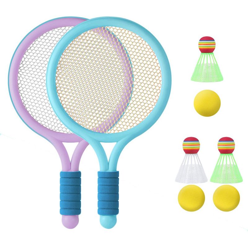GENERICO - Raquetas y Pelotas de Bádminton para Niños Juego Divertido